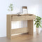 vidaXL - Wandtafel - 90x36x75 - cm - bewerkt - hout - sonoma - eikenkleurig