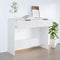 vidaXL - Wandtafel - 90x36x75 - cm - bewerkt - hout - wit