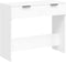vidaXL - Wandtafel - 90x36x75 - cm - bewerkt - hout - wit