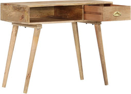 vidaXL - Wandtafel - 90x45x75 - cm - massief - mangohout