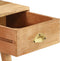 vidaXL - Wandtafel - 90x45x75 - cm - massief - mangohout