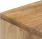vidaXL - Wandtafel - 90x45x75 - cm - massief - mangohout