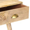 vidaXL - Wandtafel - 90x45x75 - cm - massief - mangohout