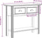 vidaXL - Wandtafel - BODO - 91x35x74 - cm - massief - grenenhout - grijs