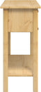 vidaXL - Wandtafel - Corona - 114x34,5x73 - cm - massief - grenenhout