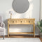 vidaXL - Wandtafel - Corona - 114x34,5x73 - cm - massief - grenenhout