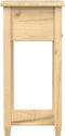 vidaXL - Wandtafel - Corona - 55x35x73 - cm - massief - grenenhout