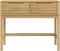 vidaXL - Wandtafel - FLORO - 89,5x36,5x73 - cm - massief - grenenhout - wasbruin