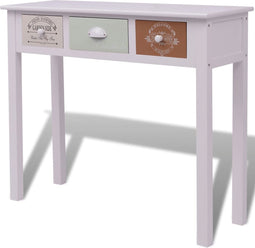 vidaXL - Wandtafel - Franse - stijl - hout