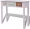 vidaXL - Wandtafel - Franse - stijl - hout