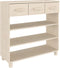 vidaXL - Wandtafel - HAMAR - 90x35x90 - cm - massief - grenenhout - honingbruin