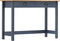 vidaXL - Wandtafel - Hill - 2 - lades - 110x45x74 - cm - massief - grenenhout - grijs