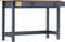 vidaXL - Wandtafel - Hill - 2 - lades - 110x45x74 - cm - massief - grenenhout - grijs