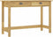 vidaXL - Wandtafel - Hill - 2 - lades - 110x45x74 - cm - massief - grenenhout