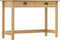 vidaXL - Wandtafel - Hill - 2 - lades - 110x45x74 - cm - massief - grenenhout