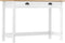 vidaXL - Wandtafel - Hill - 2 - lades - 110x45x74 - cm - massief - grenenhout