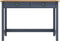 vidaXL - Wandtafel - Hill - 2 - lades - 110x45x74 - cm - massief - grenenhout - grijs
