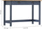 vidaXL - Wandtafel - Hill - 2 - lades - 110x45x74 - cm - massief - grenenhout - grijs