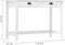 vidaXL - Wandtafel - Hill - 2 - lades - 110x45x74 - cm - massief - grenenhout