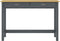 vidaXL - Wandtafel - Hill - 2 - lades - 110x45x74 - cm - massief - grenenhout - grijs