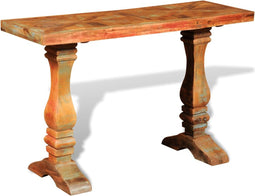 vidaXL - Wandtafel - massief - gerecycled - hout