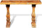 vidaXL - Wandtafel - massief - gerecycled - hout