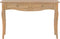 vidaXL - Wandtafel - met - 2 - lades - 110x35x76 - cm - bewerkt - hout