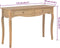 vidaXL - Wandtafel - met - 2 - lades - 110x35x76 - cm - bewerkt - hout