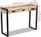 vidaXL - Wandtafel - met - 3 - lades - 110x35x78 - cm - massief - mangohout