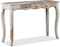 vidaXL - Wandtafel - met - 3 - lades - 110x40x76 - cm - massief - sheeshamhout
