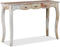 vidaXL - Wandtafel - met - 3 - lades - 110x40x76 - cm - massief - sheeshamhout
