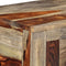 vidaXL - Wandtafel - met - 3 - lades - 120x30x75 - cm - massief - sheeshamhout