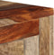 vidaXL - Wandtafel - met - 3 - lades - 120x30x75 - cm - massief - sheeshamhout