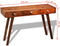 vidaXL - Wandtafel - met - 3 - lades - 76 - cm - massief - sheeshamhout