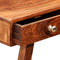vidaXL - Wandtafel - met - 3 - lades - 76 - cm - massief - sheeshamhout