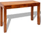 vidaXL - Wandtafel - met - 3 - lades - 80 - cm - massief - sheeshamhout