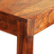 vidaXL - Wandtafel - met - 3 - lades - 80 - cm - massief - sheeshamhout