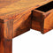 vidaXL - Wandtafel - met - 3 - lades - 80 - cm - massief - sheeshamhout