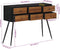 vidaXL - Wandtafel - met - lades - 116x30x76 - cm - massief - gerecycled - teakhout