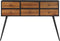 vidaXL - Wandtafel - met - lades - 116x30x76 - cm - massief - gerecycled - teakhout