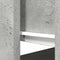 vidaXL - Wandtafel - met - lades - 85,5x38,5x74,5 - cm - betongrijs