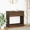 vidaXL - Wandtafel - met - lades - 85,5x38,5x74,5 - cm - bruin - eikenkleurig