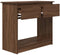 vidaXL - Wandtafel - met - lades - 85,5x38,5x74,5 - cm - bruin - eikenkleurig