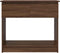vidaXL - Wandtafel - met - lades - 85,5x38,5x74,5 - cm - bruin - eikenkleurig