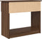 vidaXL - Wandtafel - met - lades - 85,5x38,5x74,5 - cm - bruin - eikenkleurig