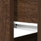 vidaXL - Wandtafel - met - lades - 85,5x38,5x74,5 - cm - bruin - eikenkleurig
