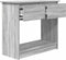 vidaXL - Wandtafel - met - lades - 85,5x38,5x74,5 - cm - grijs - Sonoma