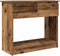 vidaXL - Wandtafel - met - lades - 85,5x38,5x74,5 - cm - oud - hout
