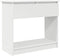 vidaXL - Wandtafel - met - lades - 85,5x38,5x74,5 - cm - wit