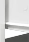 vidaXL - Wandtafel - met - lades - 85,5x38,5x74,5 - cm - wit